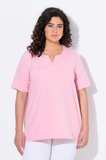 Plus size veliki brojevi Majica A kroj V ovratnik za punije