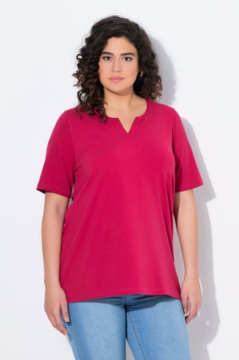 Plus size veliki brojevi Majica A kroj V ovratnik za punije