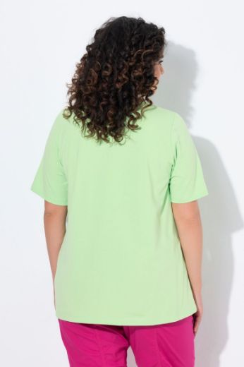 Plus size veliki brojevi Majica A kroj V ovratnik za punije