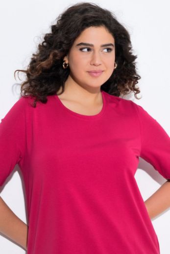 Plus size veliki brojevi Majica A kroj V ovratnik za punije