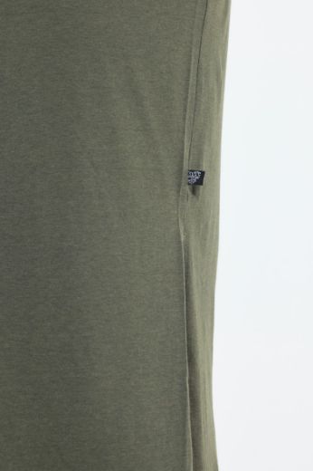 Plus size veliki brojevi Spavaćica s dodatkom ukrasne čipke na ovratniku za punije