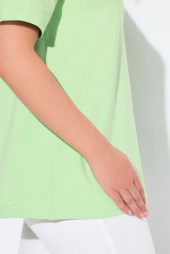 Plus size veliki brojevi Majica V izreza A kroja kratkih rukava za punije