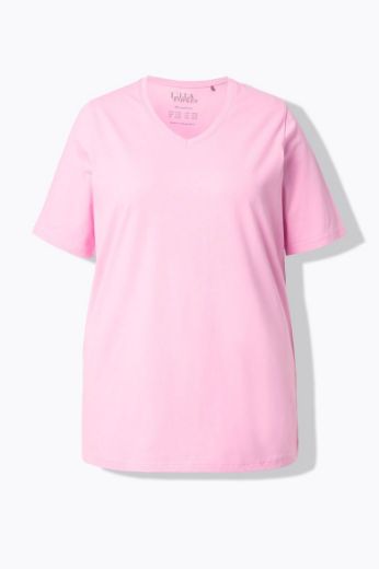 Plus size veliki brojevi Majica V izreza A kroja kratkih rukava za punije