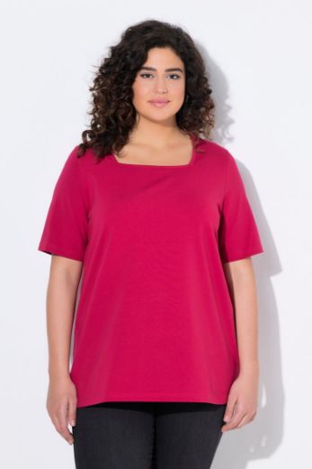 Plus size veliki brojevi Majica kratkih rukava A kroja za punije