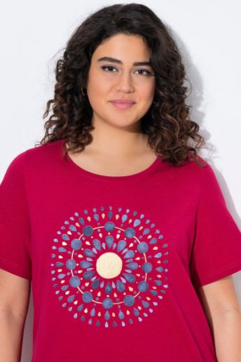 Plus size veliki brojevi Majica kratkih rukava A kroja za punije
