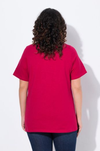 Plus size veliki brojevi Majica kratkih rukava A kroja za punije