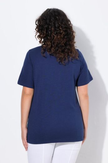 Plus size veliki brojevi Majica kratkih rukava A kroja za punije