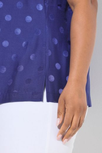 Plus size veliki brojevi Bluza bez rukava V izreza za punije