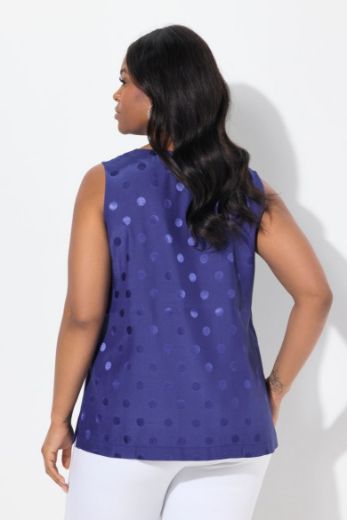 Plus size veliki brojevi Bluza bez rukava V izreza za punije