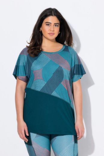 Plus size veliki brojevi Majica kratkih rukava okruglog izreza za punije