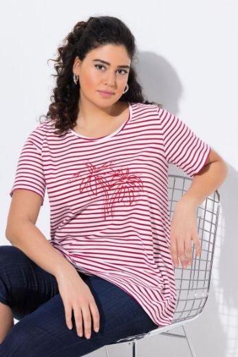 Plus size veliki brojevi Majica kratkih rukava okruglog izreza A kroja za punije