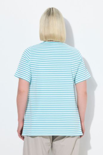 Plus size veliki brojevi Majica kratkih rukava okruglog izreza A kroja za punije