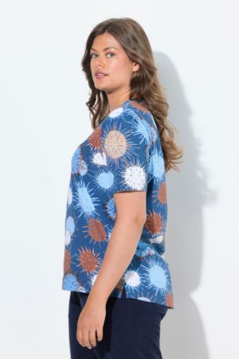 Plus size veliki brojevi Majica kratkih rukava okruglog ovratnika za punije