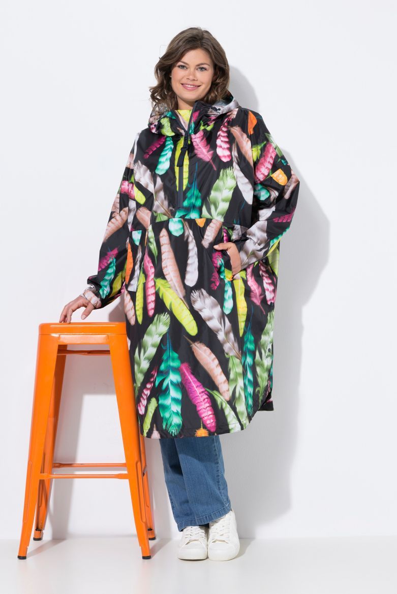 Plus size veliki brojevi Kabanica s patentnim zatvaračem za punije