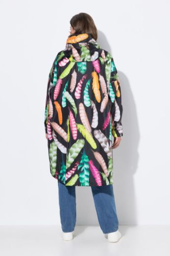 Plus size veliki brojevi Kabanica s patentnim zatvaračem za punije