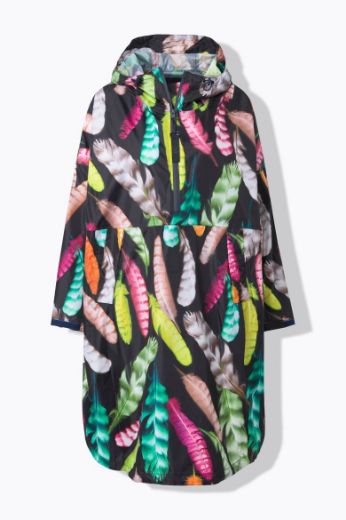 Plus size veliki brojevi Kabanica s patentnim zatvaračem za punije