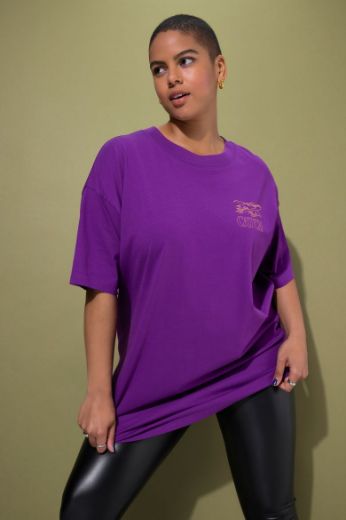 Plus size veliki brojevi Majica kratkih rukava šireg kroja za punije