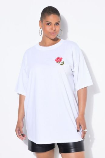 Plus size veliki brojevi Majica kratkih rukava šireg kroja za punije