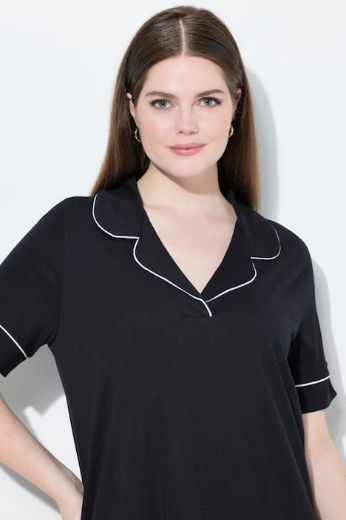 Plus size veliki brojevi Spavaćica kratkih rukava za punije