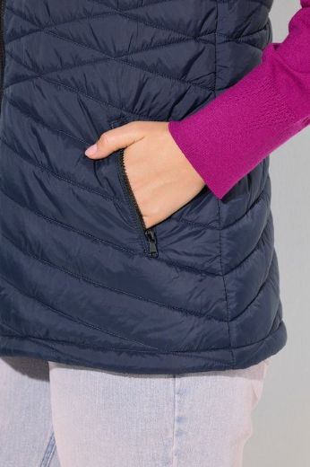 Plus size veliki brojevi Prsluk prošiveni za punije