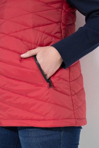 Plus size veliki brojevi Prsluk prošiveni za punije