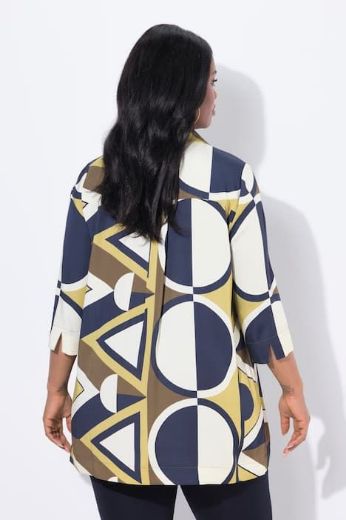 Plus size veliki brojevi Tunika 3/4 rukava za punije