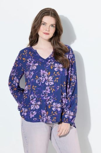 Plus size veliki brojevi Bluza dugih rukava A kroja za punije