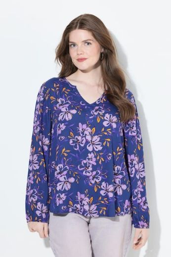 Plus size veliki brojevi Bluza dugih rukava A kroja za punije