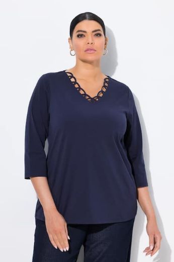 Plus size veliki brojevi Majica 3/4 rukava za punije