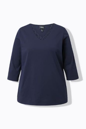 Plus size veliki brojevi Majica 3/4 rukava za punije