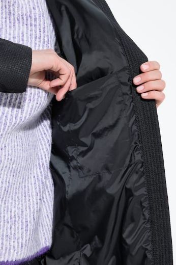 Plus size veliki brojevi Jakna prošivena dužeg kroja za punije