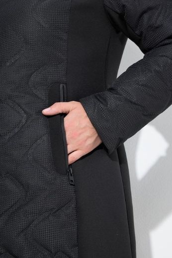 Plus size veliki brojevi Jakna prošivena dužeg kroja za punije