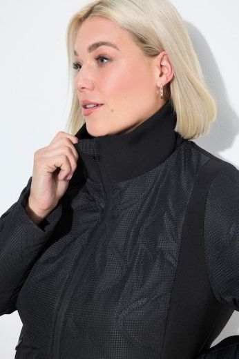 Plus size veliki brojevi Jakna prošivena dužeg kroja za punije