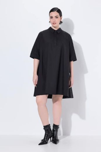 Plus size veliki brojevi Haljina midi dugh rukava za punije
