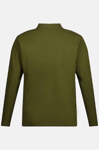 Plus size veliki brojevi Majica Polo dugi rukavi za punije