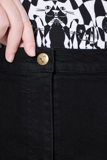 Plus size veliki brojevi Suknja traper A kroja za punije
