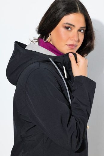 Plus size veliki brojevi Jakna vodootporna s kapuljačom za punije