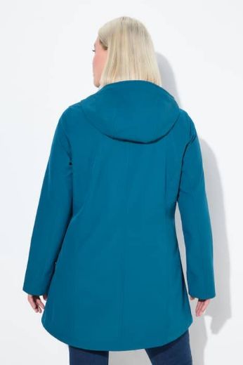 Plus size veliki brojevi Jakna vodootporna s kapuljačom za punije