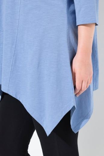 Plus size veliki brojevi Majica A kroja asimetrična za punije