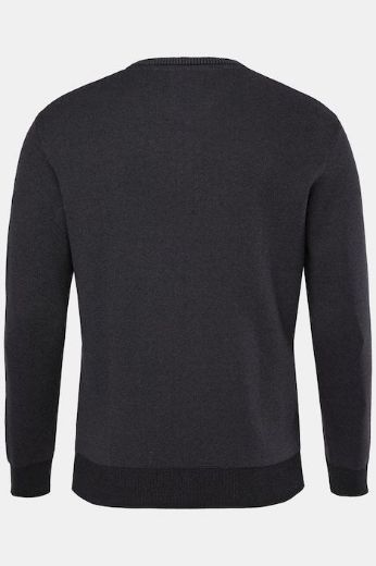 Plus size veliki brojevi Pulover V ovratnika za punije