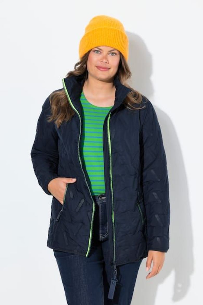 Plus size veliki brojevi Jakna prošivena za punije