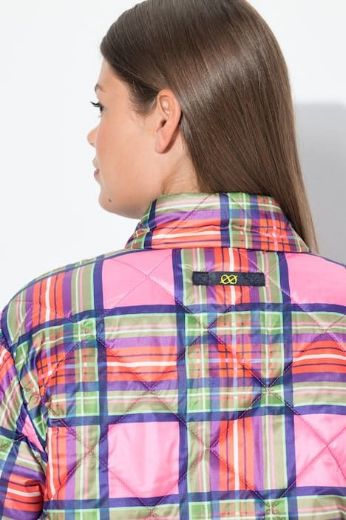Plus size veliki brojevi Jakna karirana za punije
