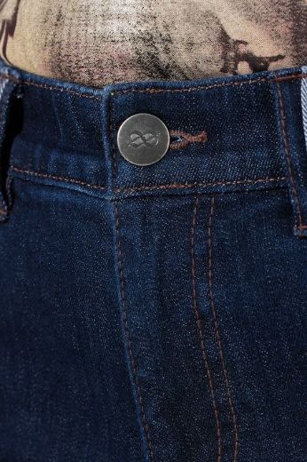 Plus size veliki brojevi Traperice širokih nogavica za punije