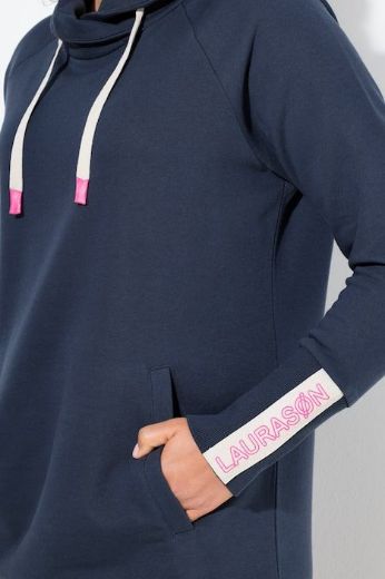 Plus size veliki brojevi Haljina midi dugih rukava za punije