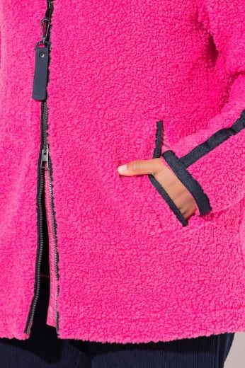 Plus size veliki brojevi Majica dugih rukava s patentnim zatvaračem za punije