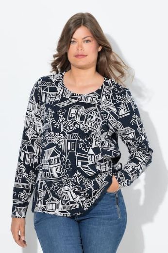 Plus size veliki brojevi Majica dugih rukava za punije