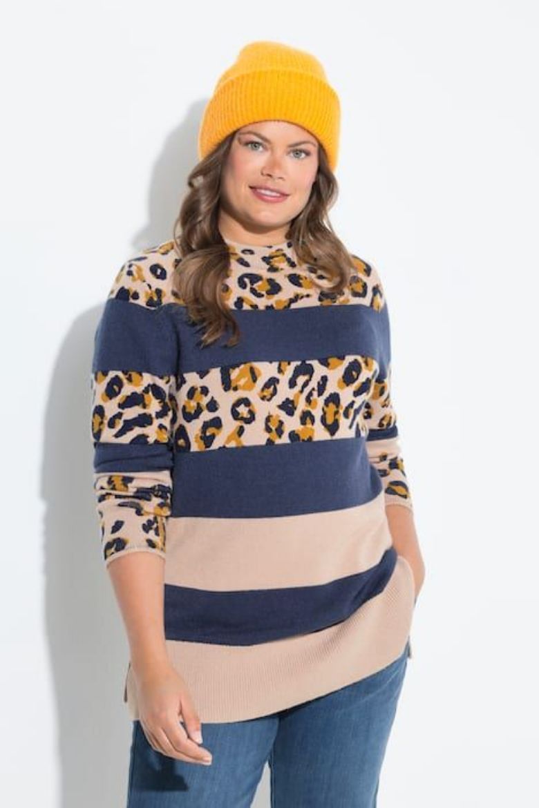 Plus size veliki brojevi Pulover dugih rukava za punije