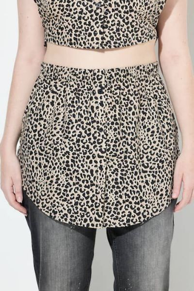 Veliki brojevi Produžetak za bluzu moda za punije