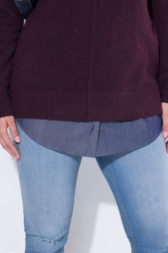 Plus size veliki brojevi Produžetak za bluzu za punije