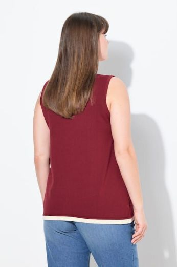 Plus size veliki brojevi Majica bez rukava za punije